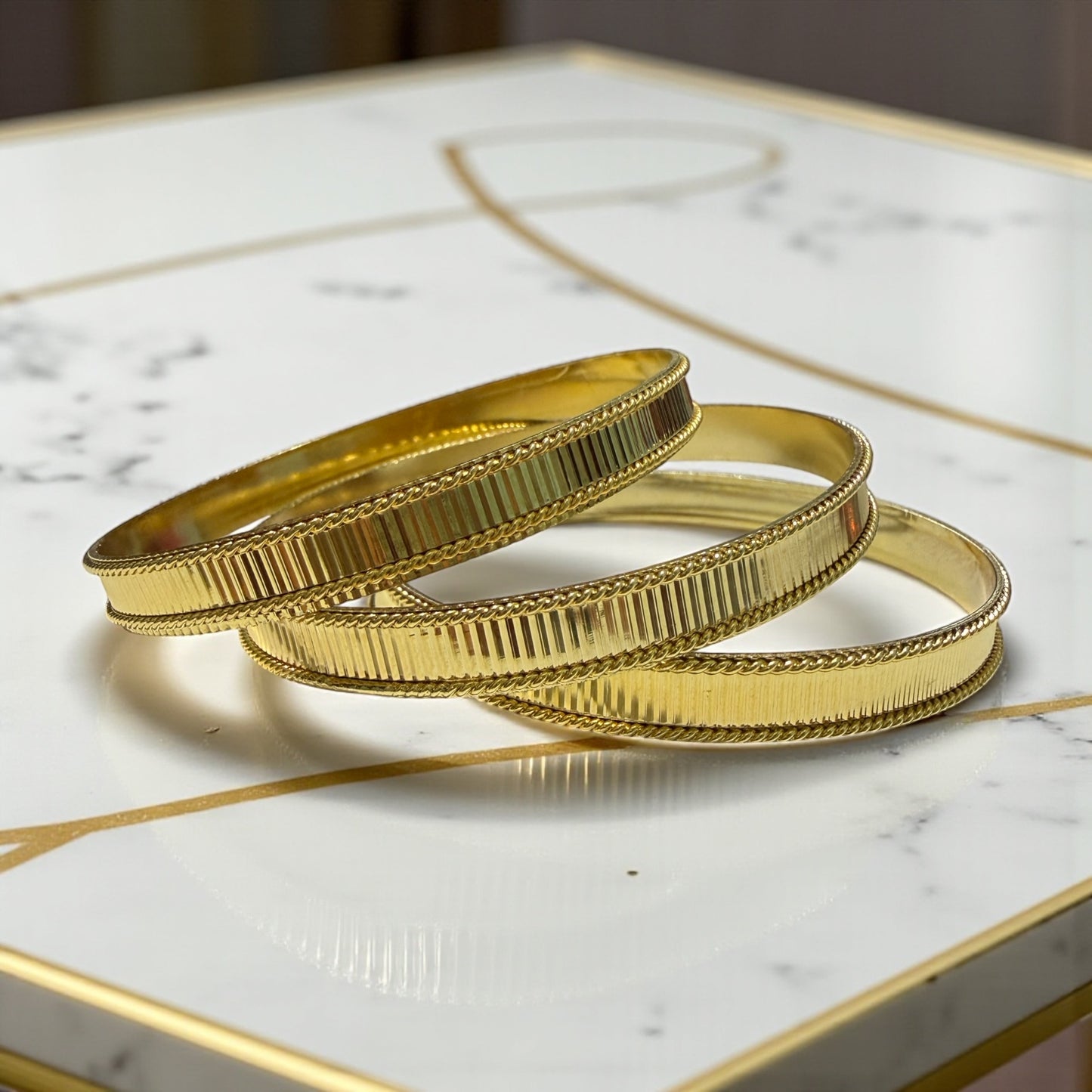 3 Adet Aynalı Sazan Ajda Bilezik